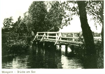 Wangerin - Brücke am See